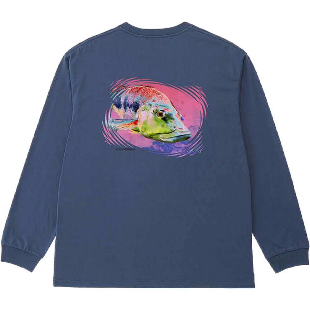 Gramicci Bass L/S Tee Navy