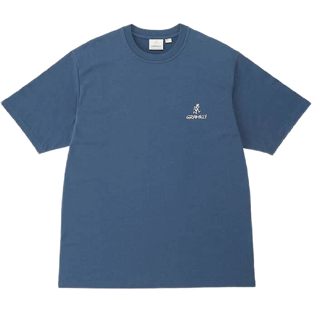 Gramicci One Point Logo Tee Dusky Blue