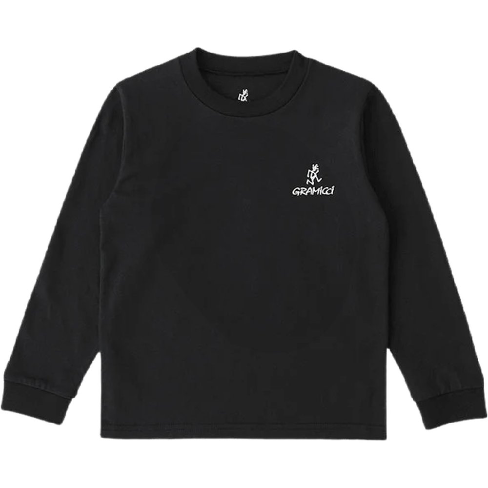 Gramicci One Point Logo L/S Tee Black