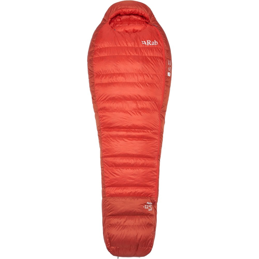 Rab Alpine -12C / 10F Dark Horizon/Tuscan Red