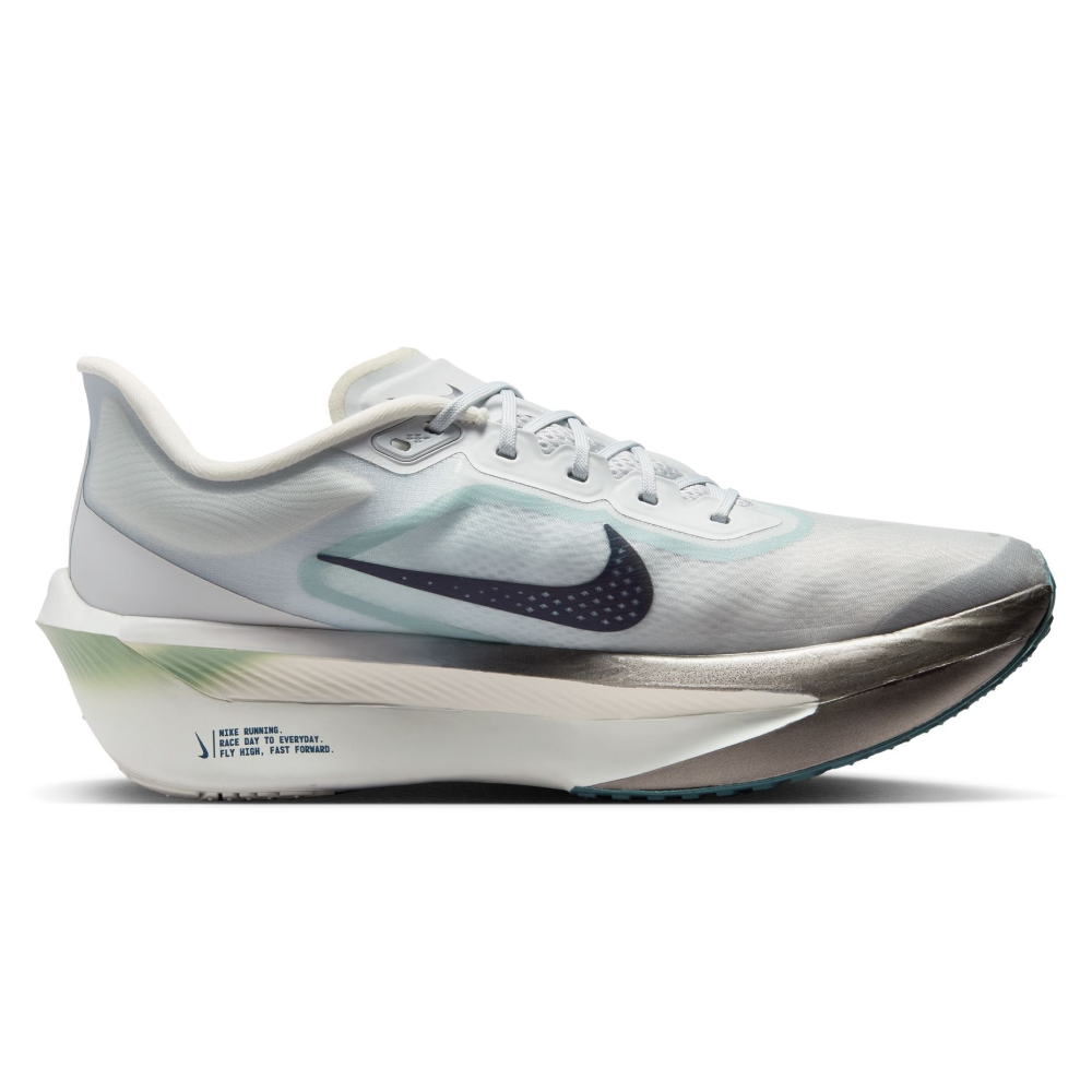 Nike M's Zoom Fly 6 Road Racing Shoes Pure Platinum/Dark Obsidian-Grey Fog