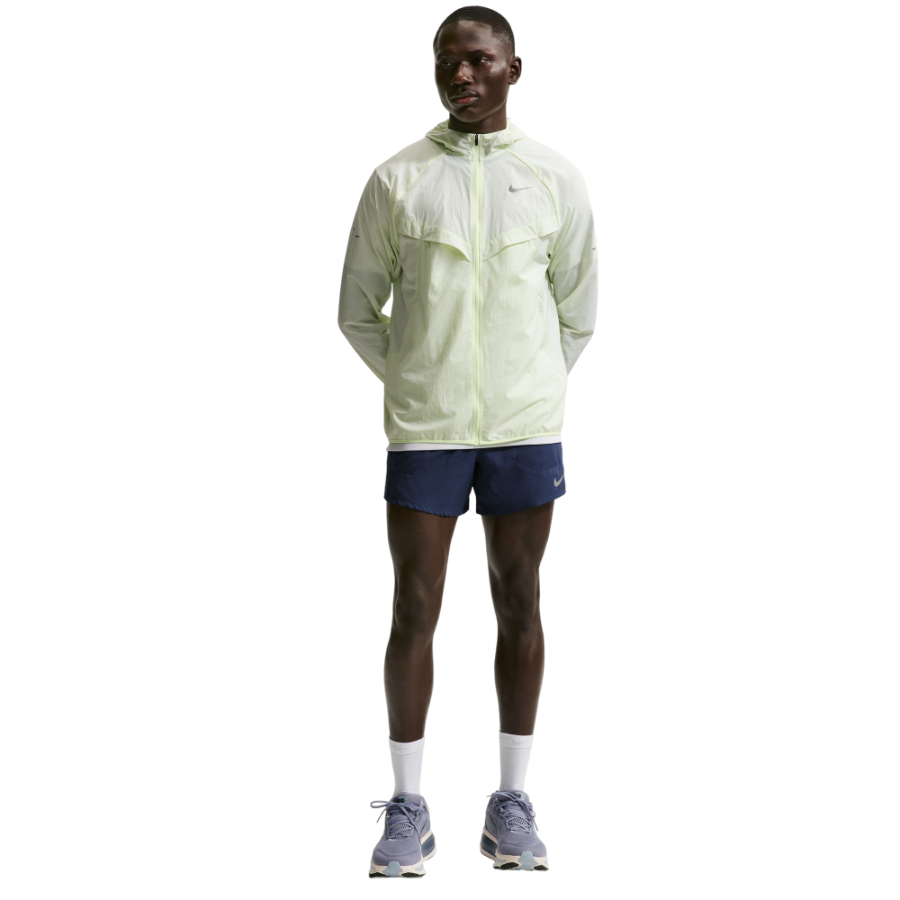 Nike Ms Stride Dri-Fit 5" Brief-Lined Running Shorts Midnight Navy/Reflective Silv