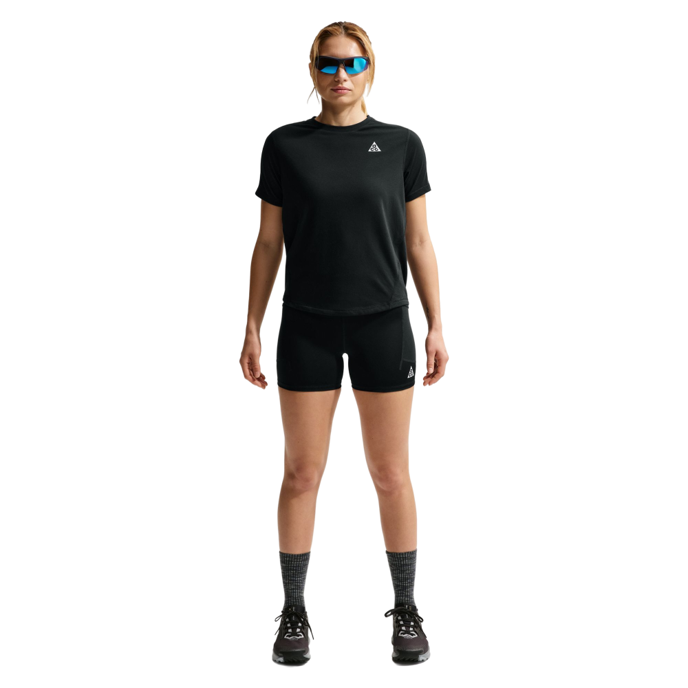 Nike Ws Acg Dri-Fit High-Waisted 4" Trail Running Shorts Black/Summit White