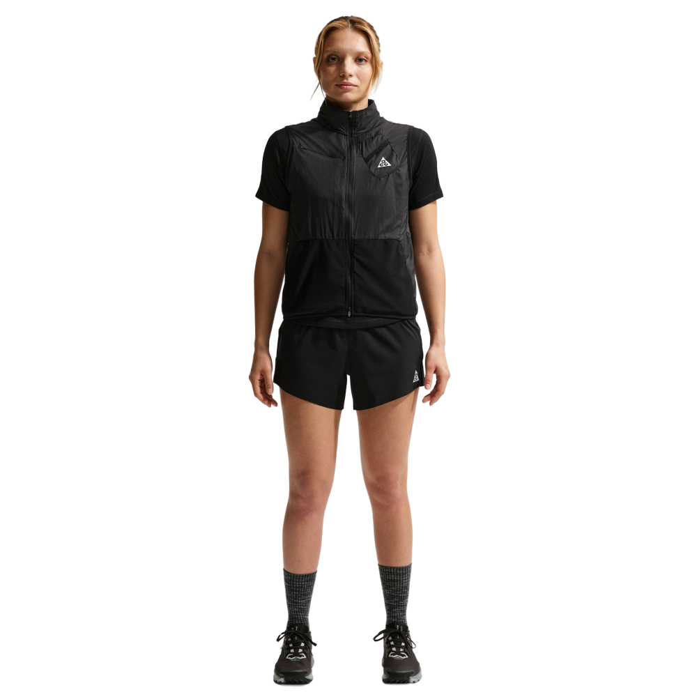 Nike W's Acg Dri-Fit Mid-Rise Brief-Lined Trail Running Shorts Black/Black/Summit White