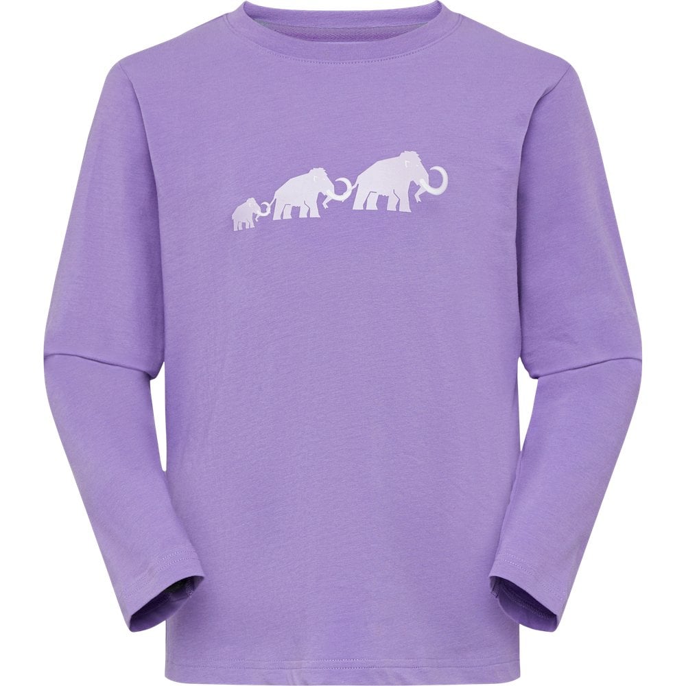 Mammut Core Longsleeve Logo Lavandin
