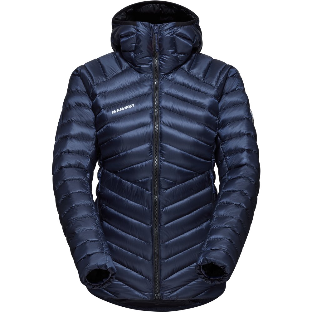 Mammut W's Broad Peak In Hooded Jacket Marine-Black