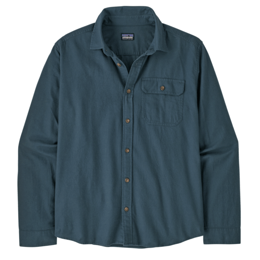 Patagonia M's L/S Lw Fjord Flannel Shirt Summit Blue