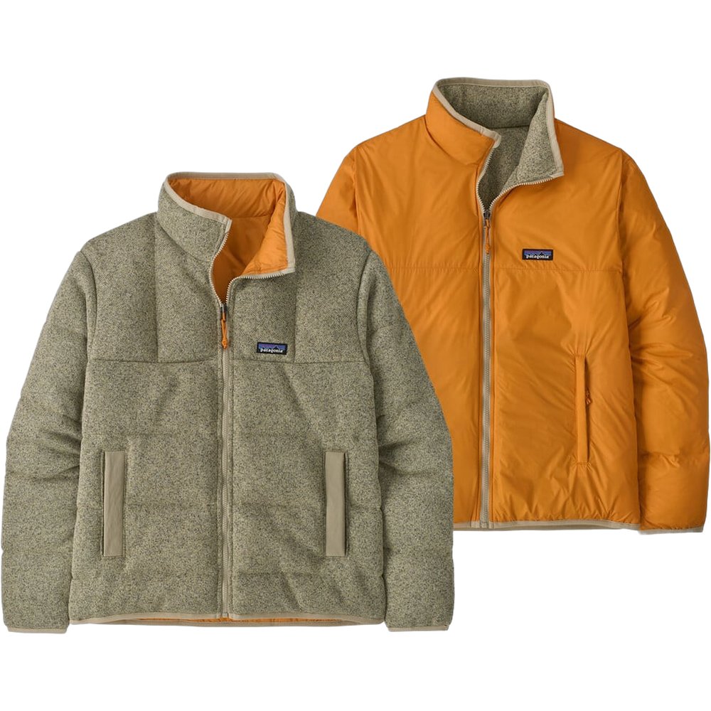 Patagonia M's Reversible Down Better Sweater Weathered Stone