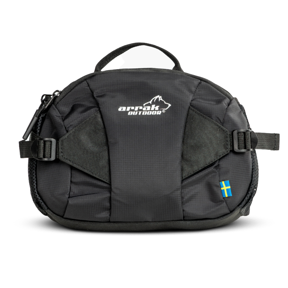 Arrak Outdoor Trail Waist Bag 3L Black