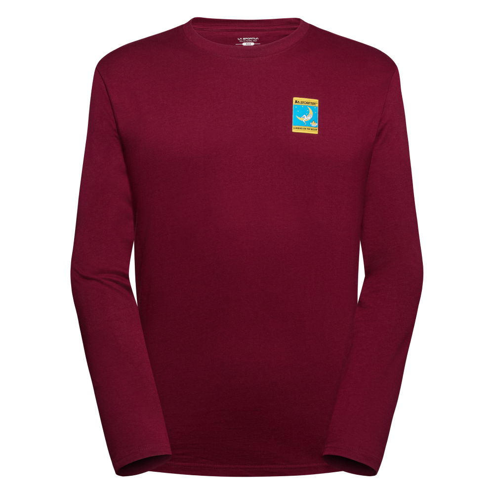 La Sportiva M's Moon Climb Long Sleeve Redwood/Chalk