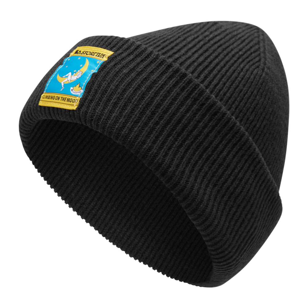 La Sportiva Climbing On The Moon Beanie Nero/Giallo