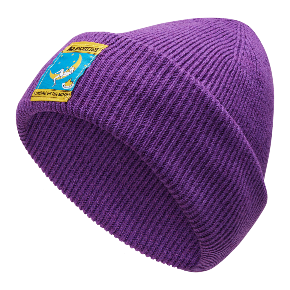 La Sportiva Climbing On The Moon Beanie Viola/Giallo