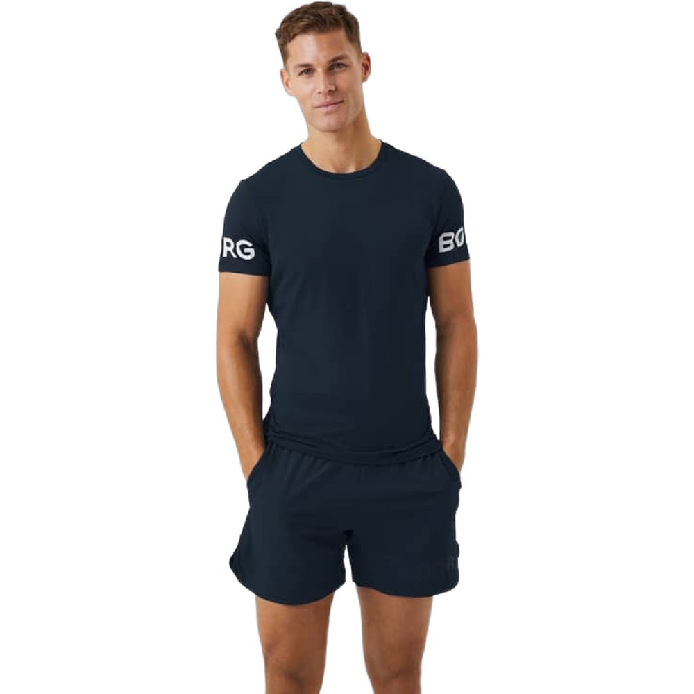 Björn Borg Borg T-Shirt Night Sky White Logo