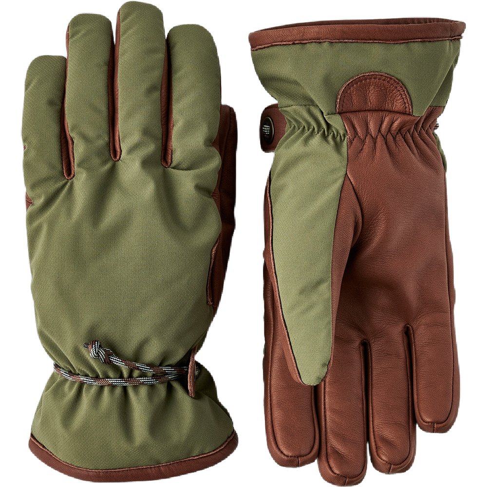 Hestra Vemdalen Czone - 5 Finger Olive