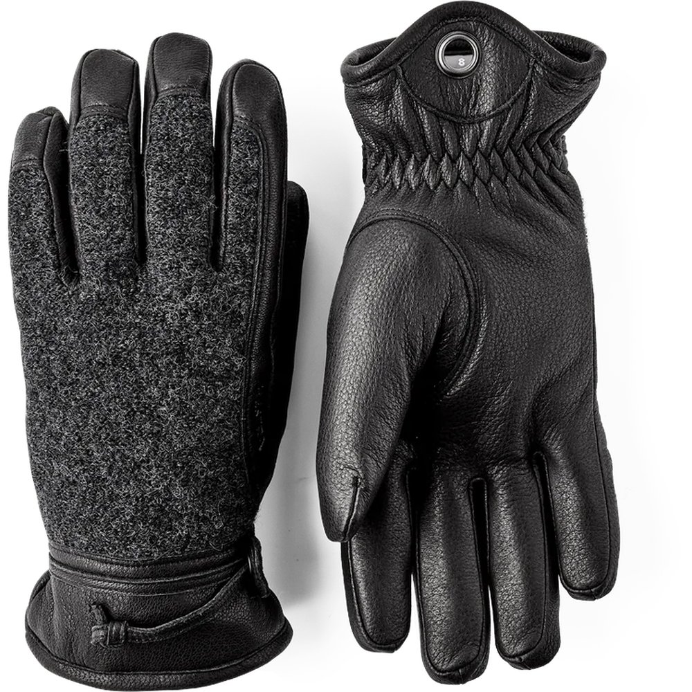 Hestra Daniel Charcoal/Black