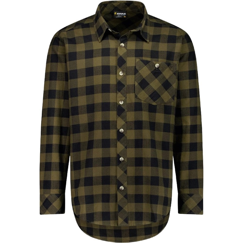 Swazi Grafter Shirt European Olive / Granite