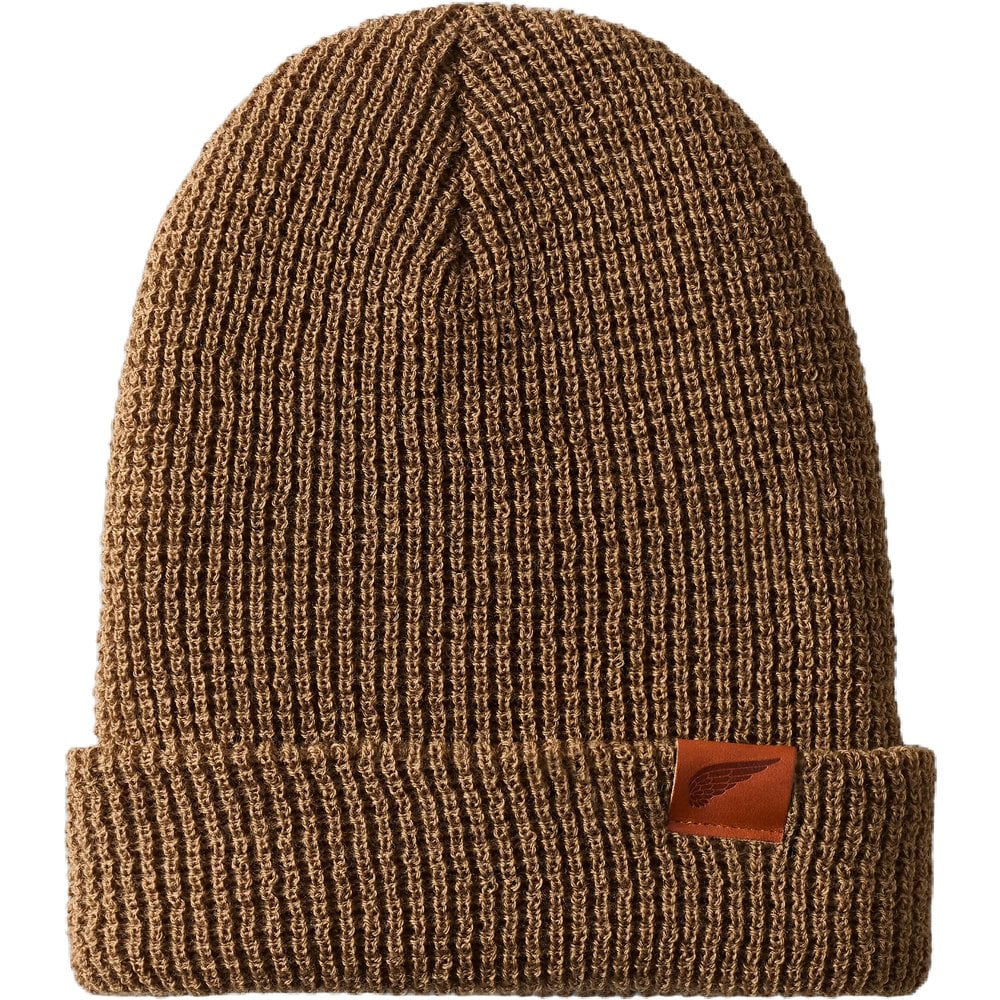Red Wing Shoes Shaniko Waffle Knit Beanie Coyote Brown
