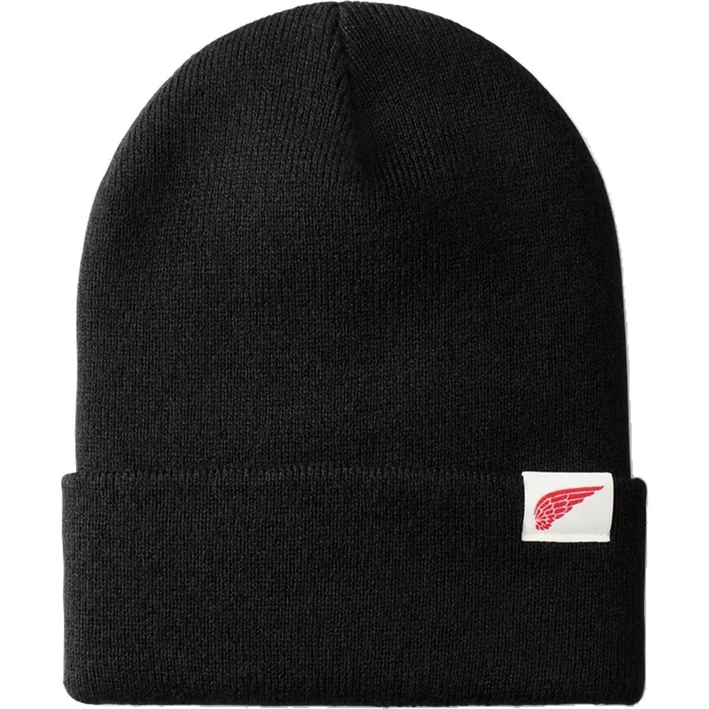 Red Wing Shoes Logo Knit Beanie Black