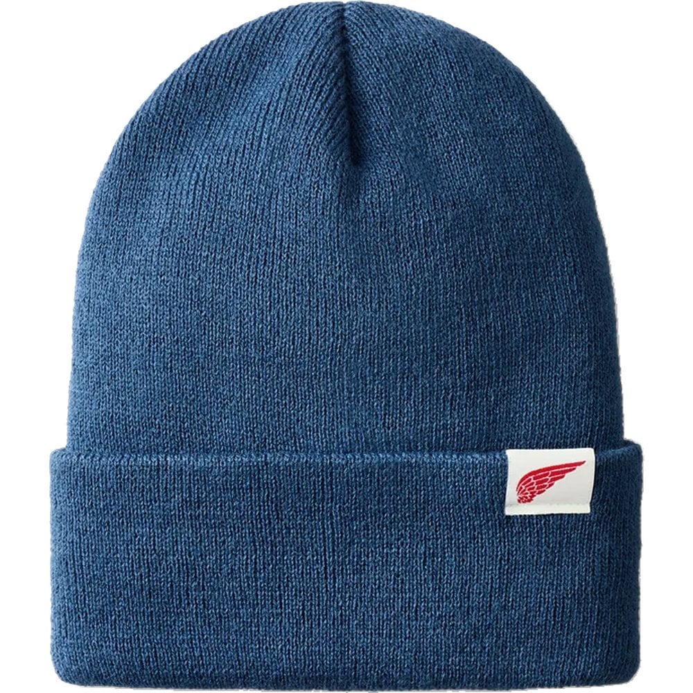 Red Wing Shoes Logo Knit Beanie Dark Denim
