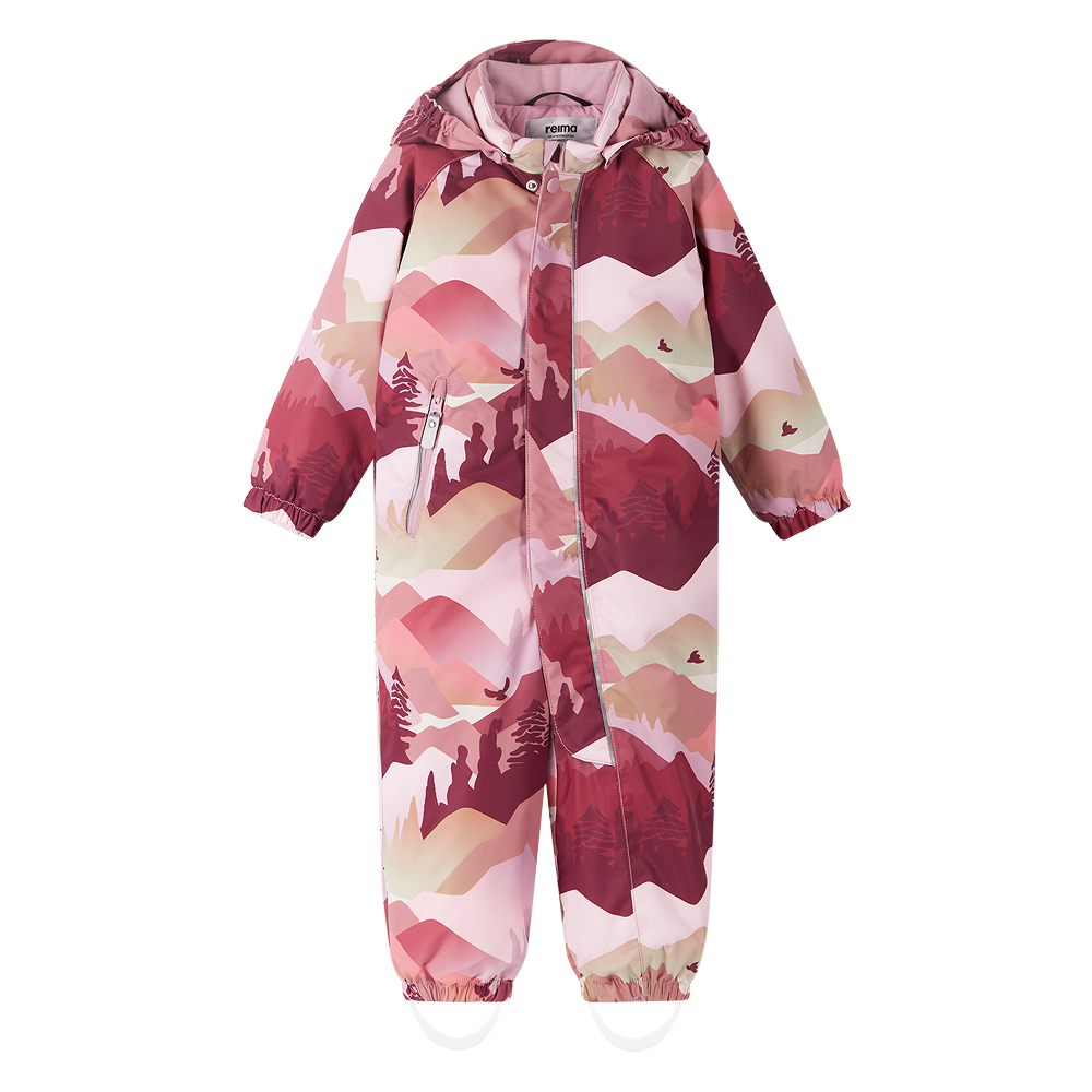 Reima Puhuri Overall Grey Pink