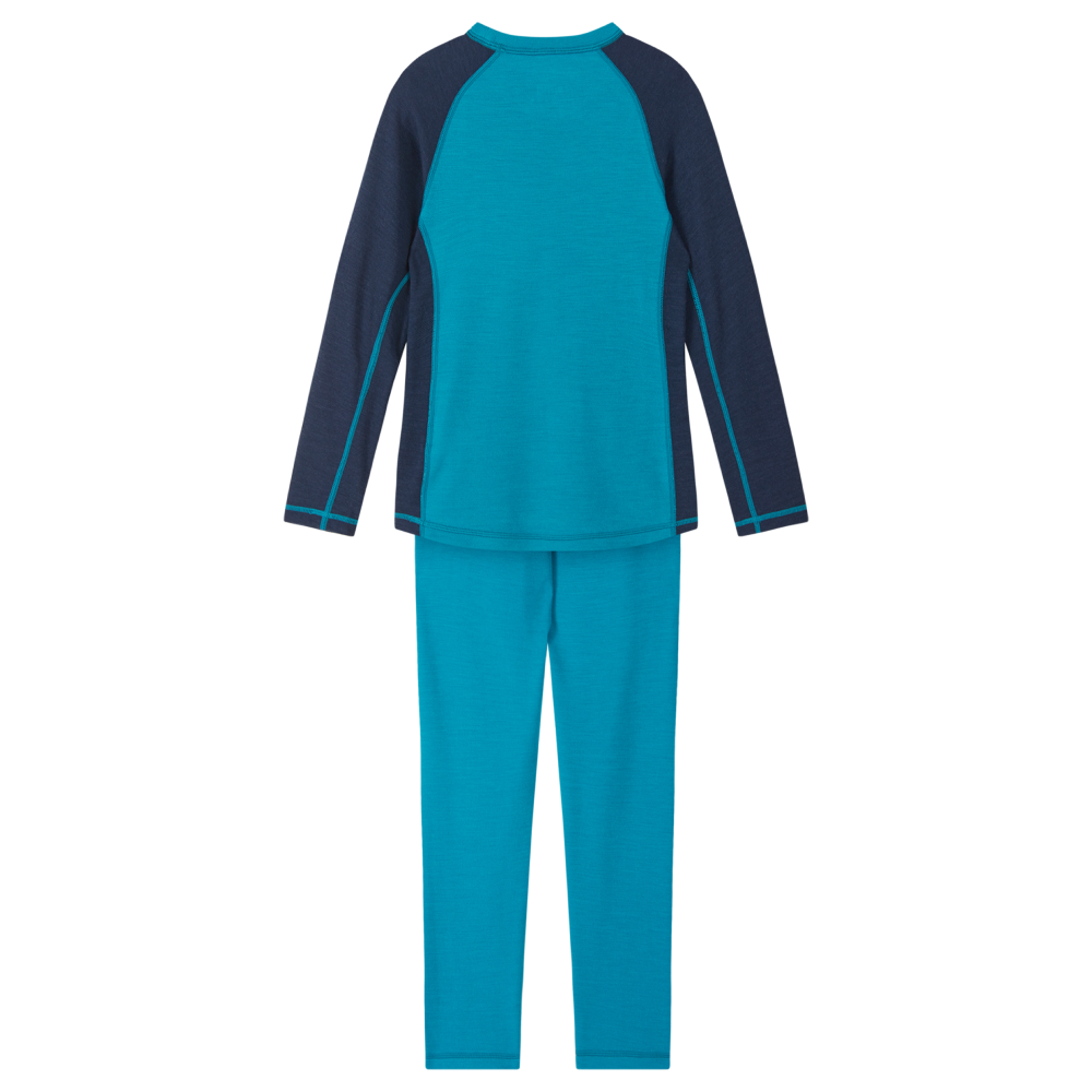 Reima Taitoa Base Layer Aquatic Blue