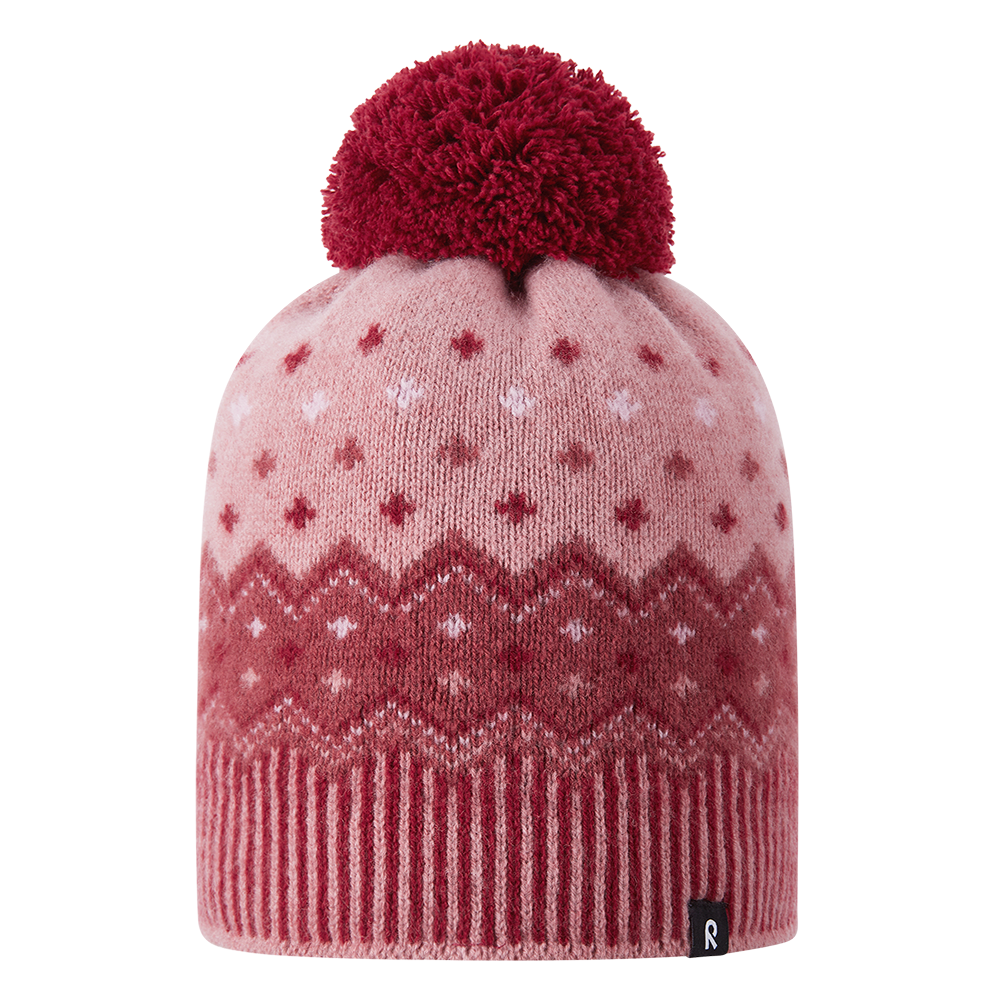 Reima Pohjoinen Hat Cranberry