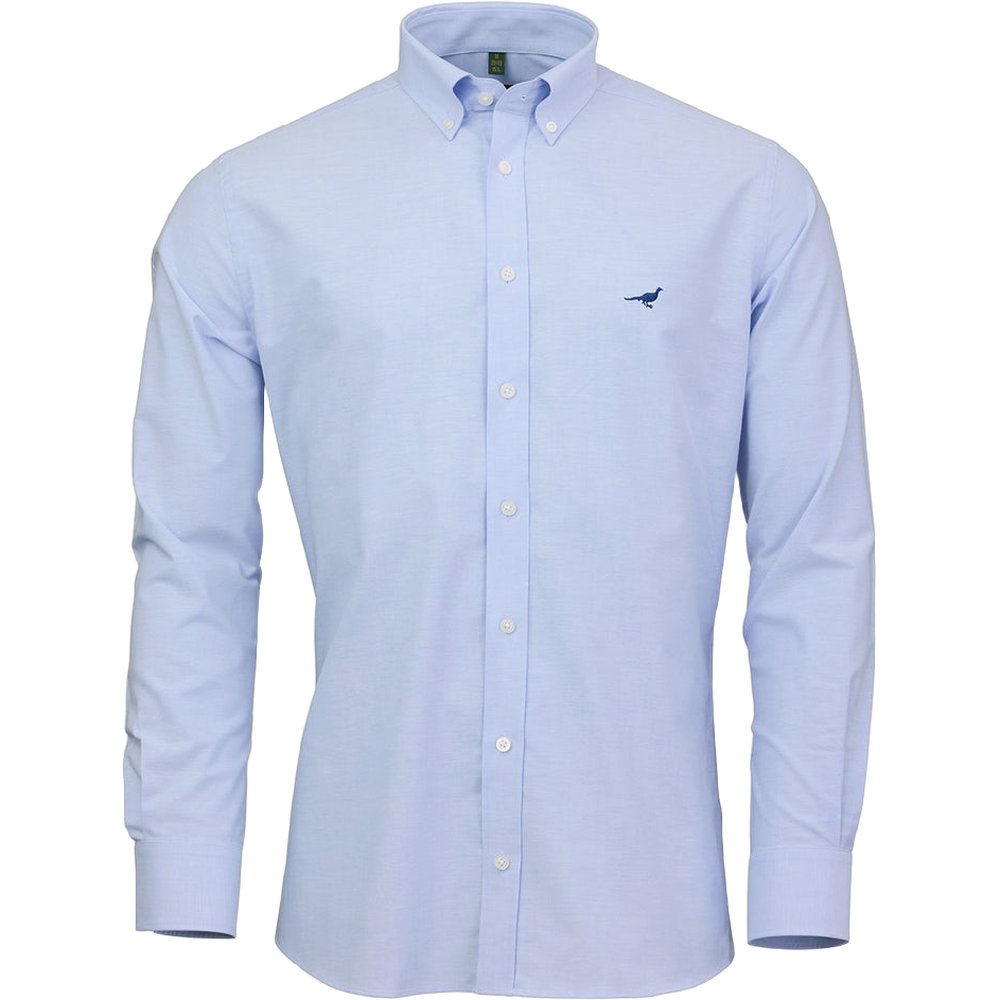 Laksen Oxford Stretch Shirt Light Blue - BD