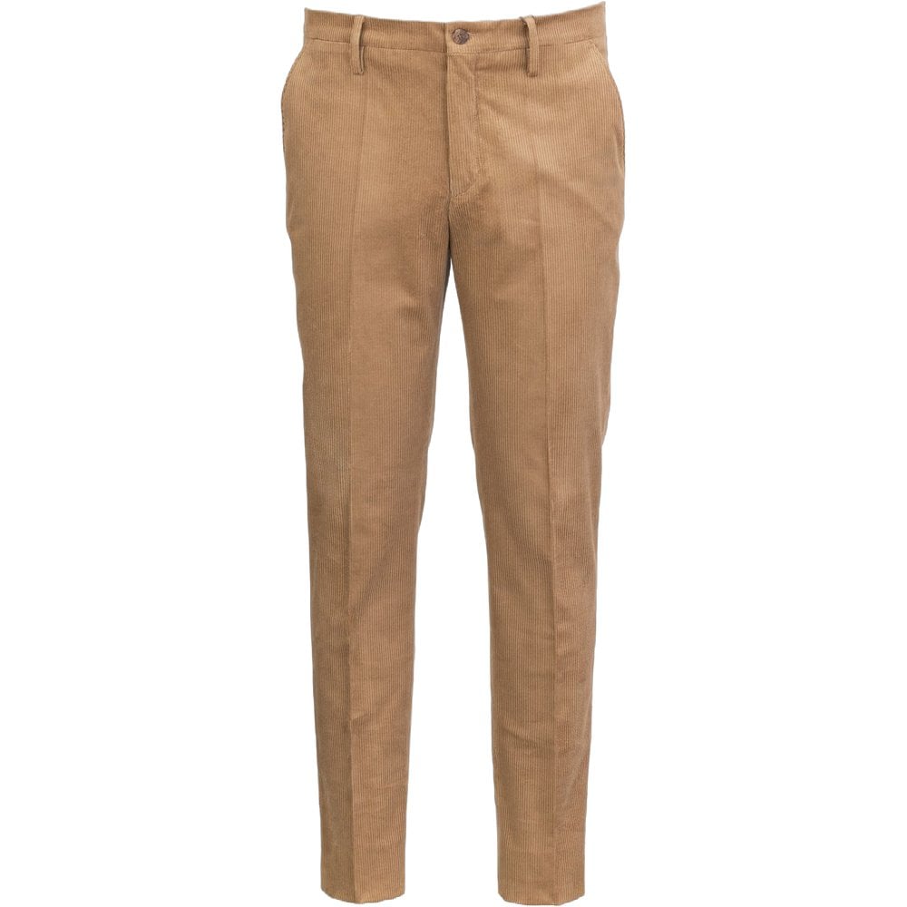 Laksen Barton Corduroy Trousers Camel