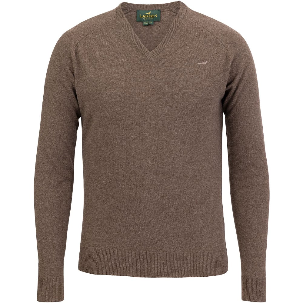 Laksen Trent V-Neck Camel