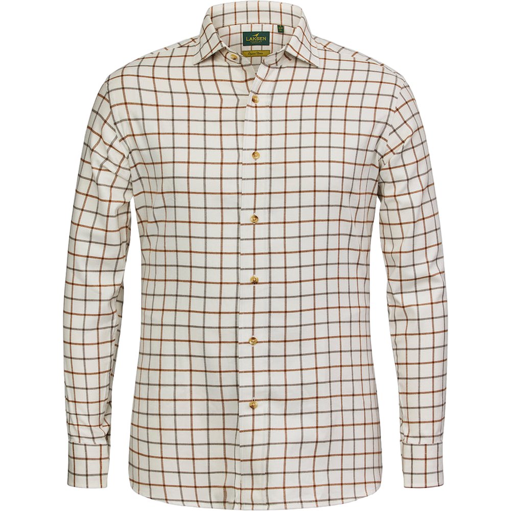 Laksen Brushed Organic Cotton Shirt Harald