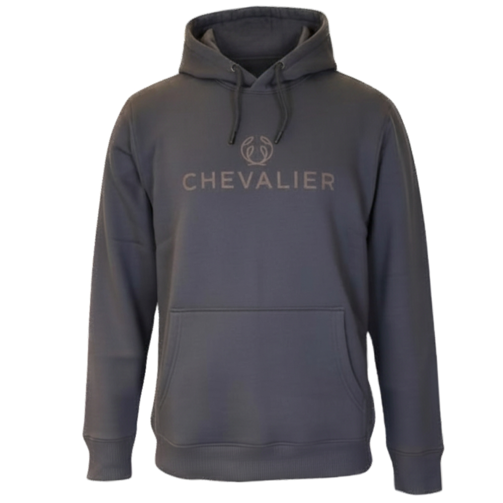 Chevalier Logo Hoodie Men Anthracite
