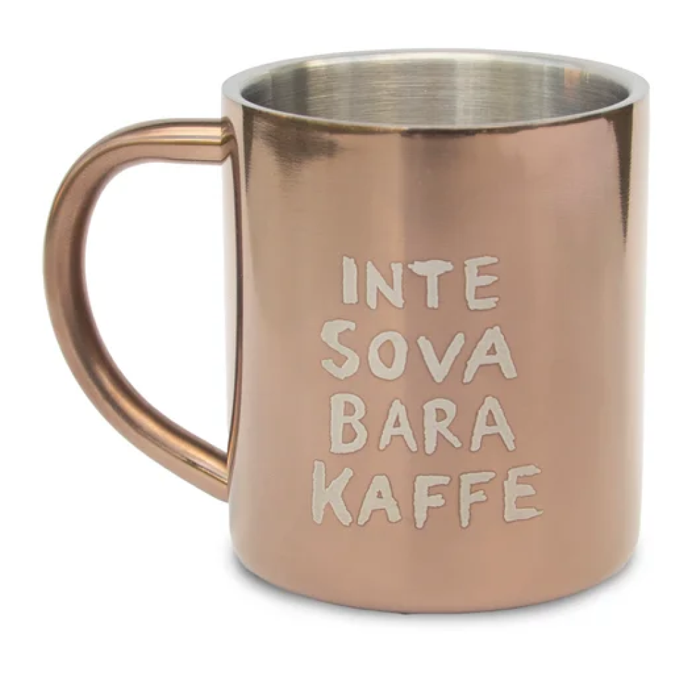 Lemmelkaffe Daug Double Wall Cup "Inte Sova"