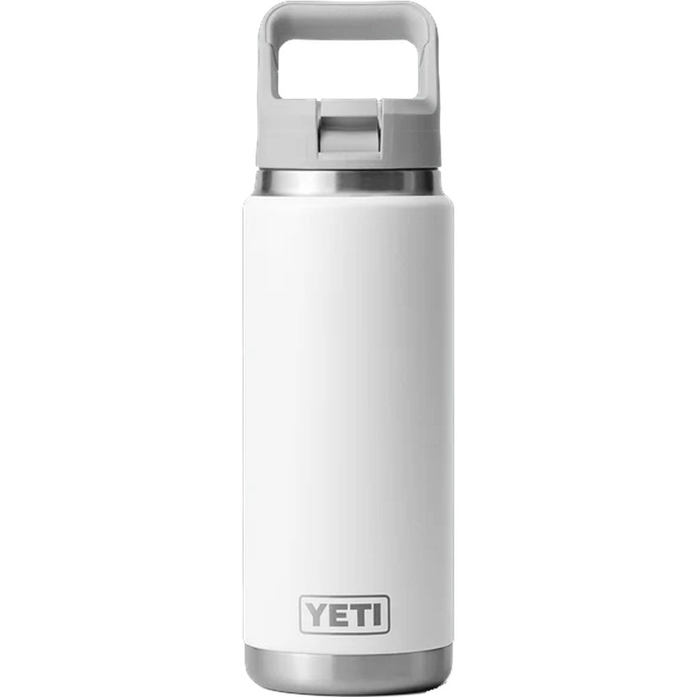 Yeti Rambler 26 Oz Colour Straw Bottle White