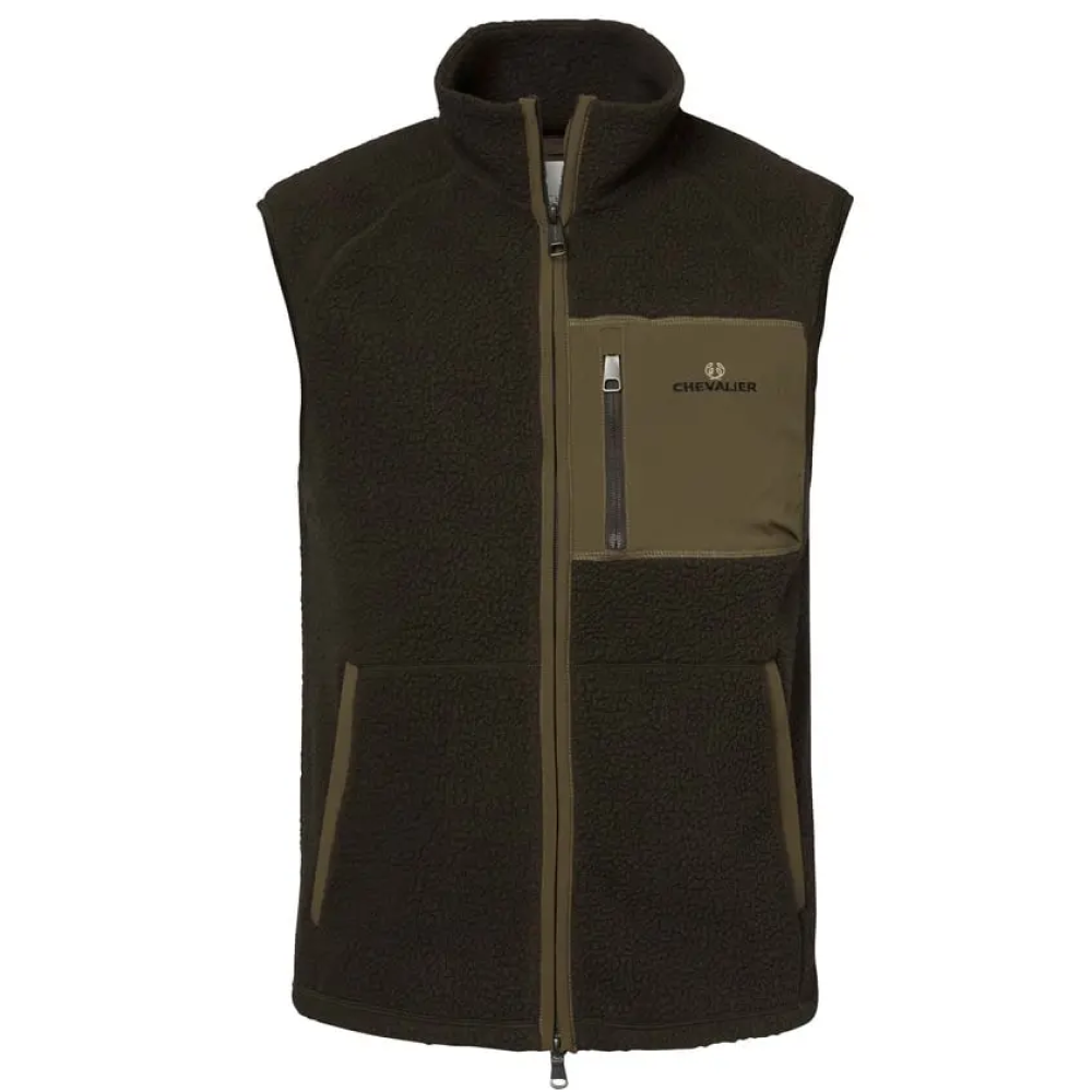 Chevalier Pax Light Pile Vest Men Brown