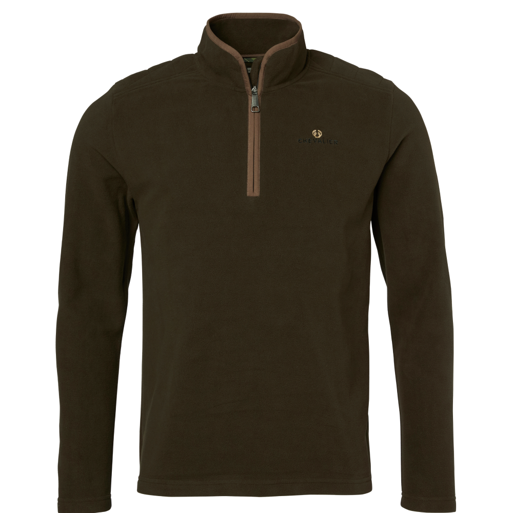 Chevalier Beater Half Zip Fleece Pullover Men Dark Forest Green