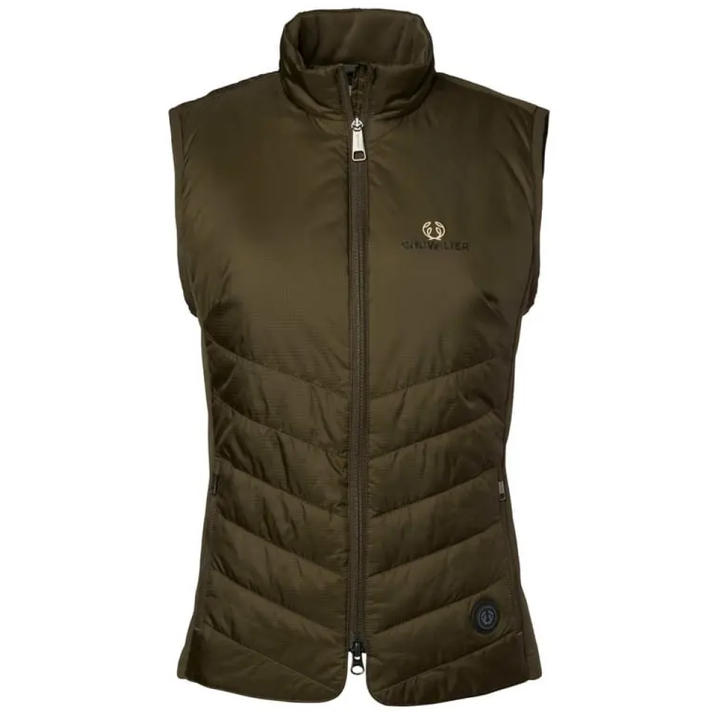 Chevalier Ember Heat Vest Women Dark Forest Green