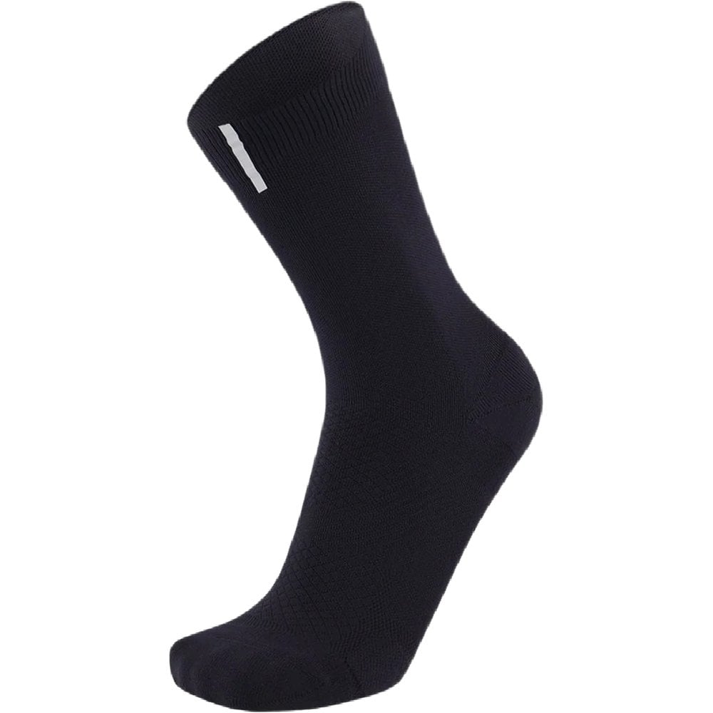 2XU Vectr Reflective Crew Socks Black/Silver Reflective