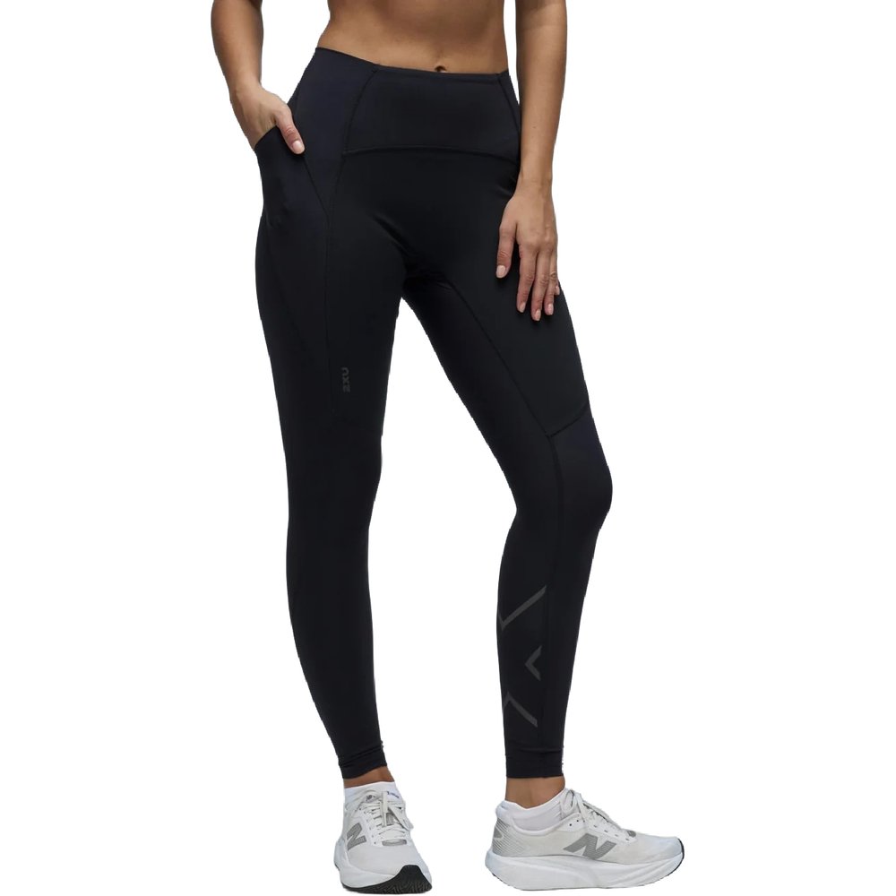 2XU Ignition Shield Compression Tights Women Black/Black Reflective