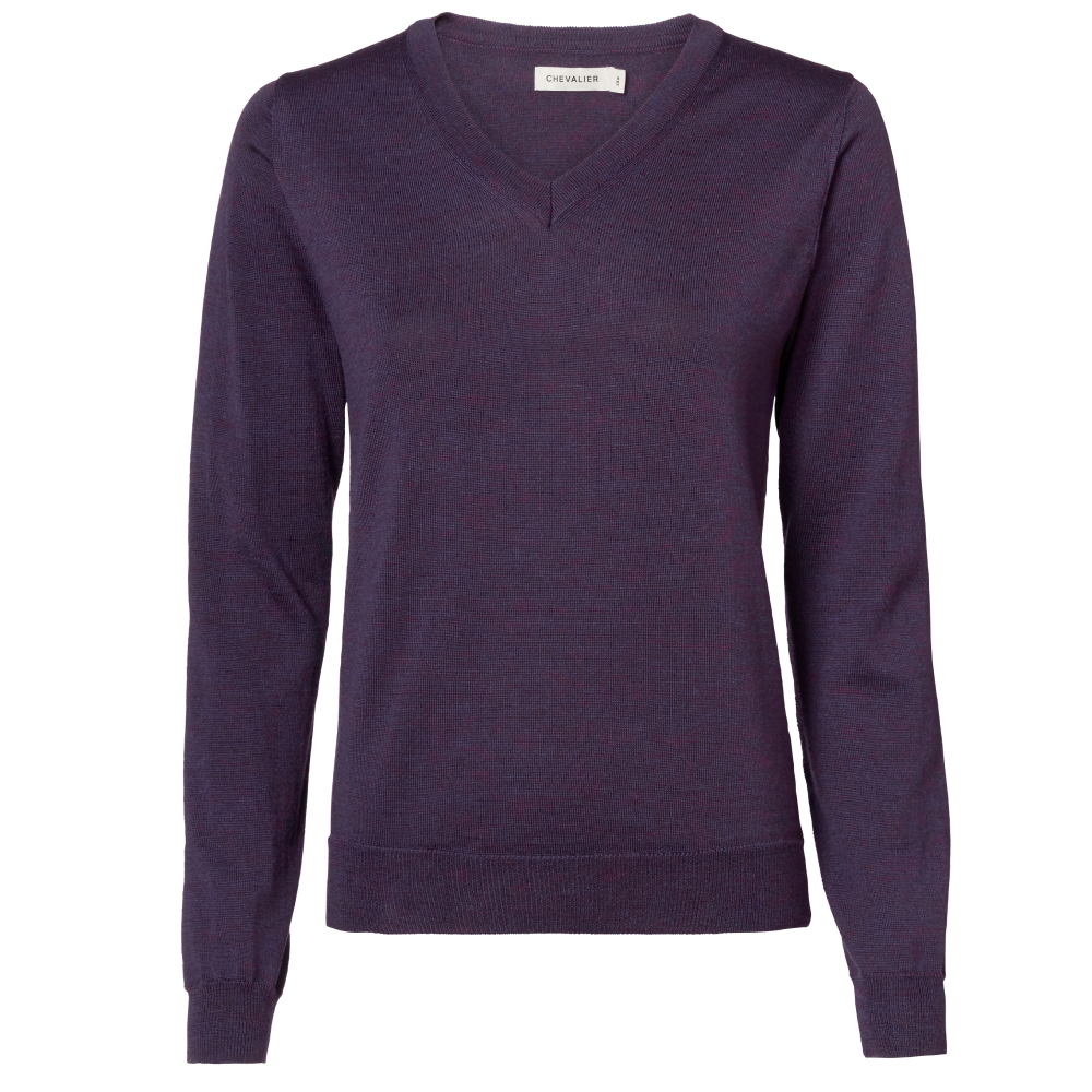 Chevalier Blaise V-Neck Merino Pullover Women Fig