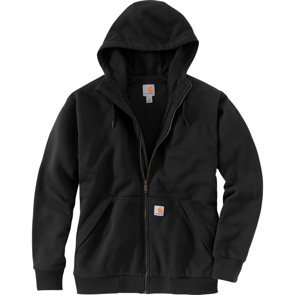 Carhartt Workwear M's Paxton Thermal-Lined Full-Zip Sweatshirt Black