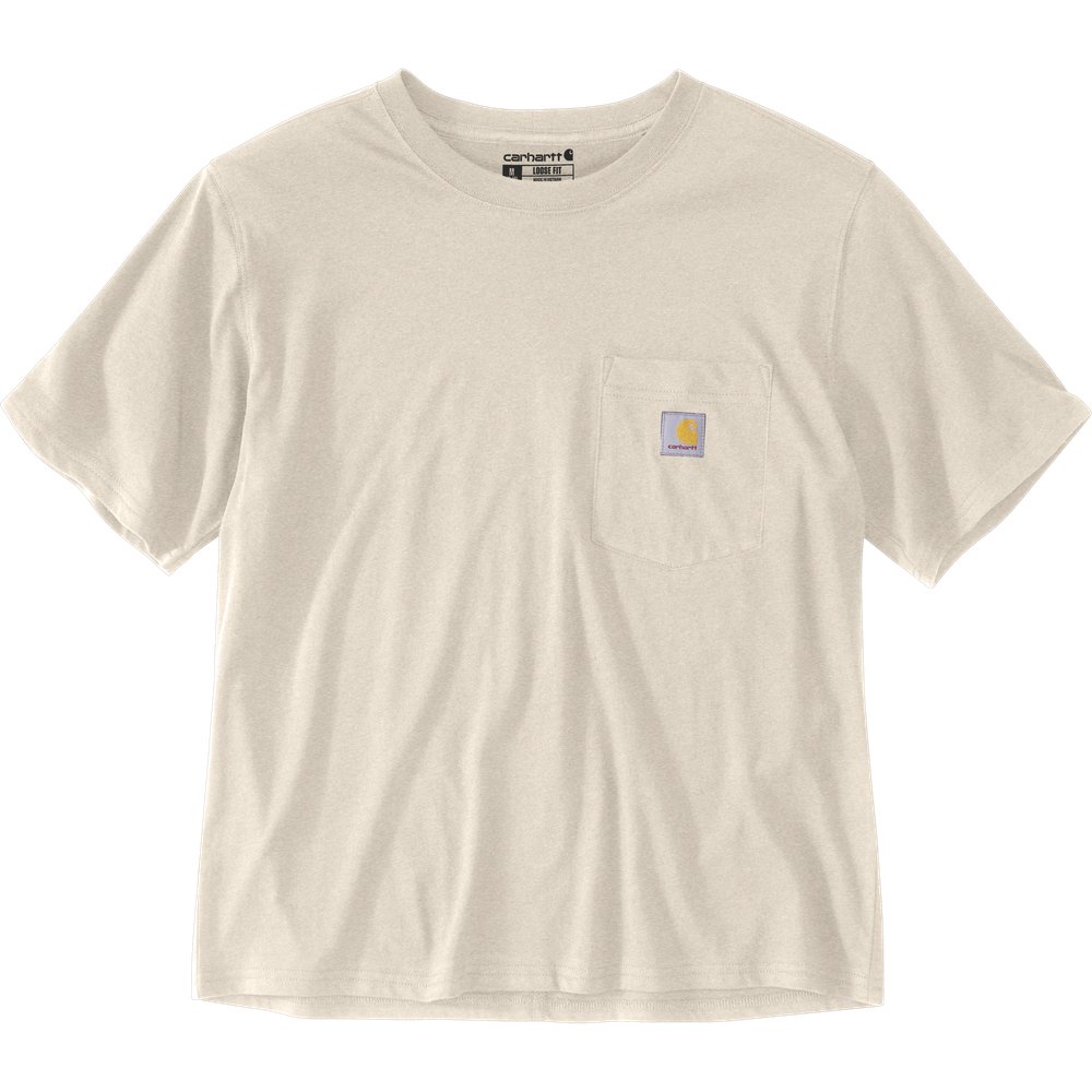 Carhartt Workwear W's Tencel Fiber Series Loose T-Shirt Oat Milk Heather