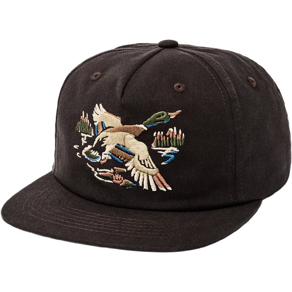 Filson Mallard Graphic Trucker Cap Dark Brown