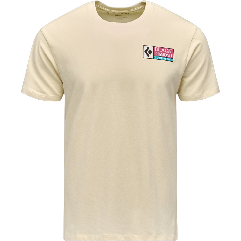 Black Diamond M Bd Winter Ridge Ss Tee Off White