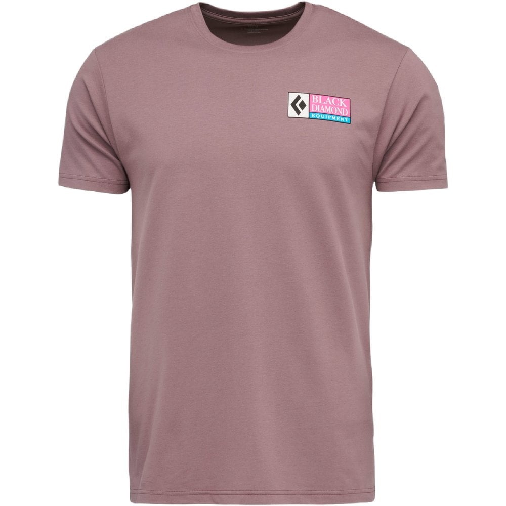 Black Diamond M Bd Winter Ridge Ss Tee Dark Mauve
