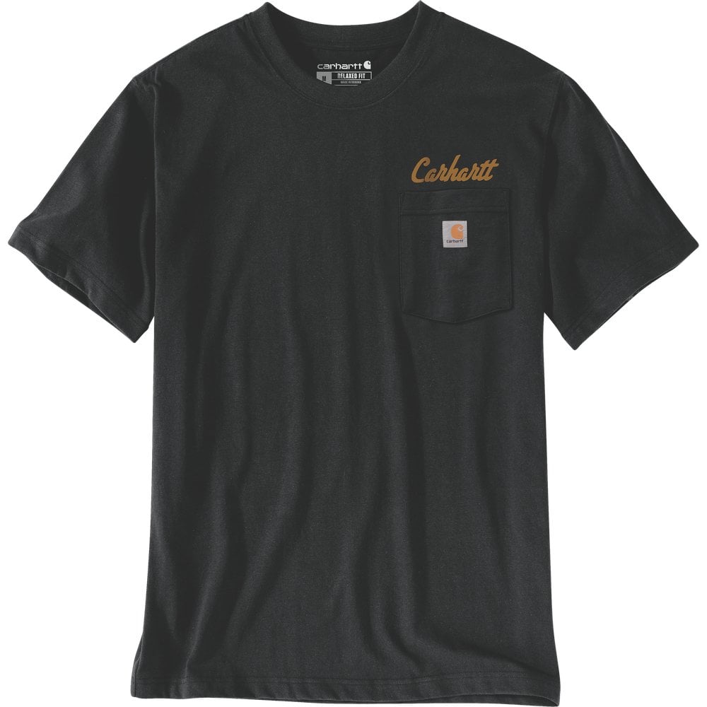 Carhartt Workwear Irvine Relaxed Hard Work T-Shirt Black