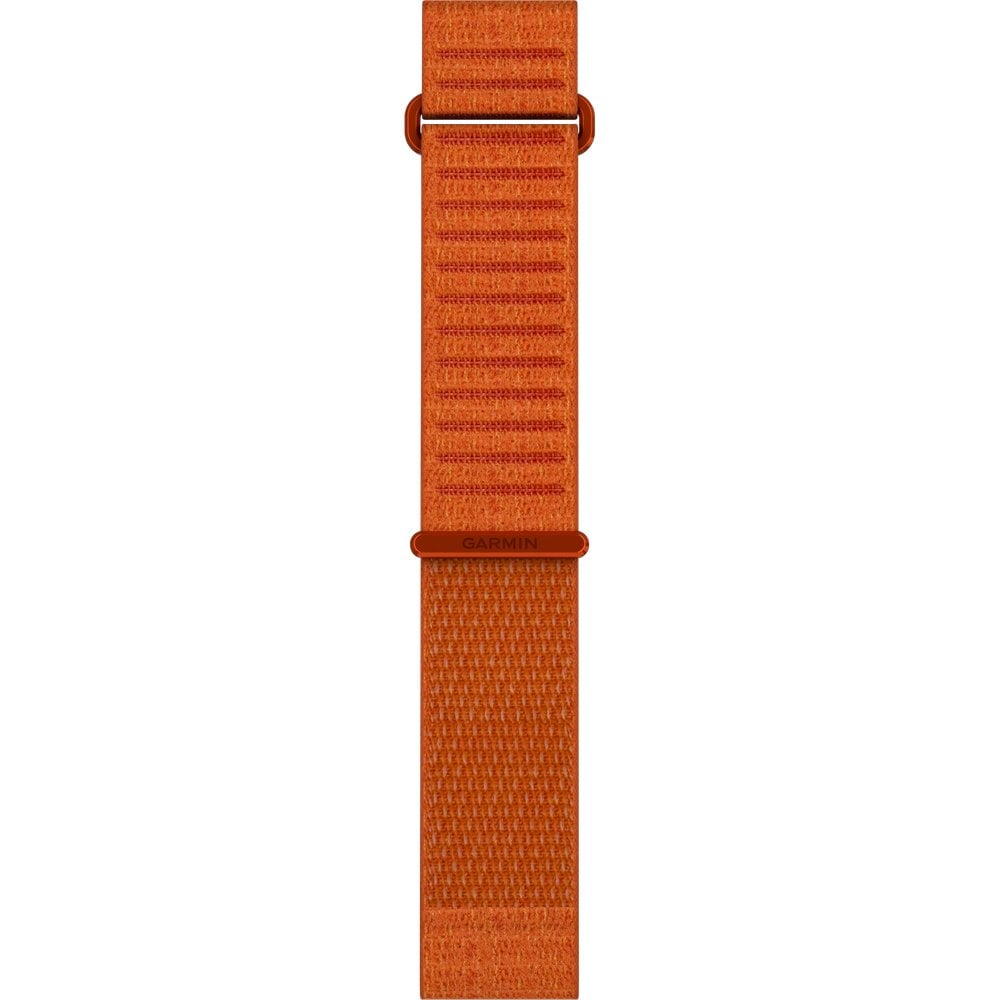 Garmin Quickfit 22 Watch Band Short Autumn Orange Comfortfit Fabric