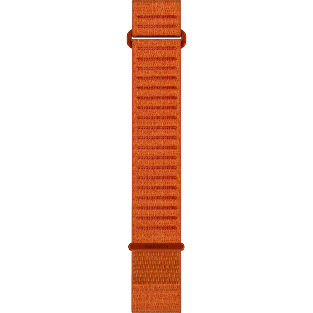 Garmin Quickfit 22 Watch Band Long Autumn Orange Comfortfit Fabric