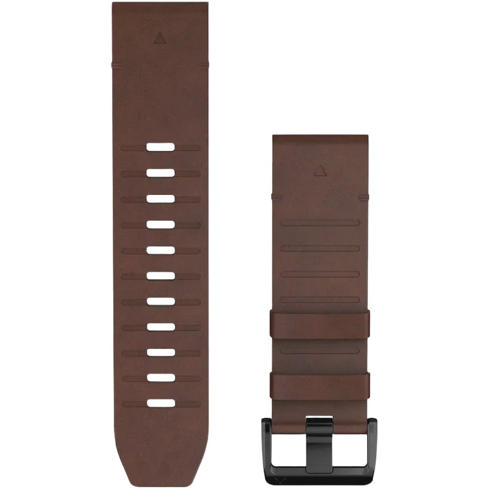 Garmin Quickfit 26 Watch Band Walnut Leather