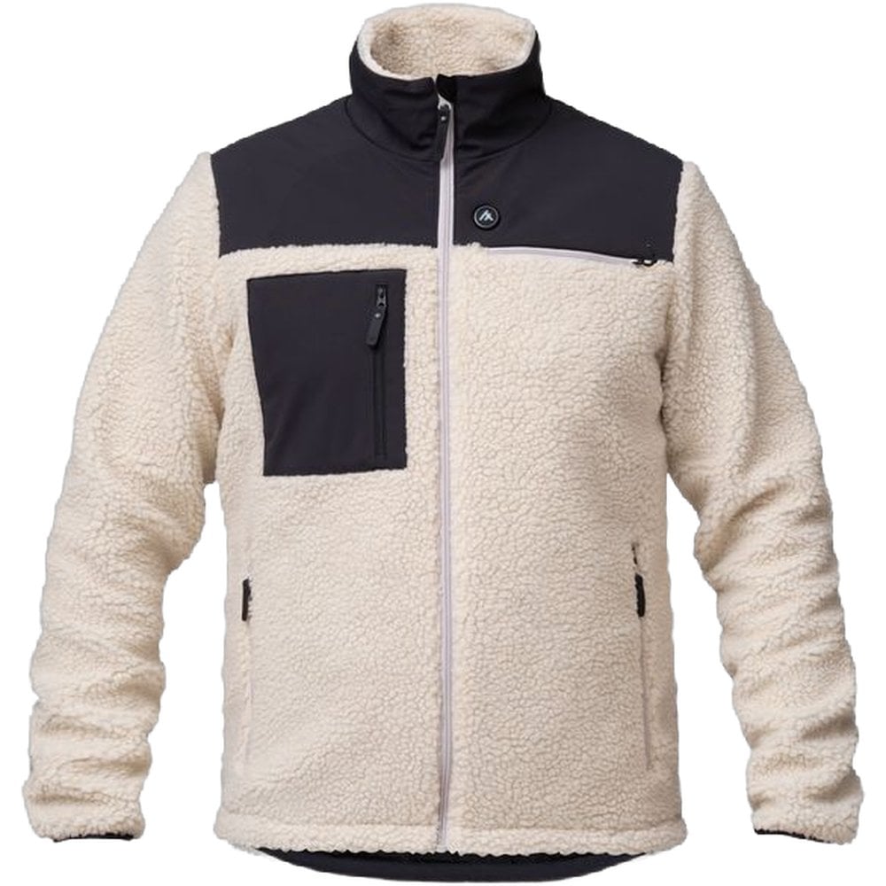 HeatX Hybrid Pile Jacket Sand/Black