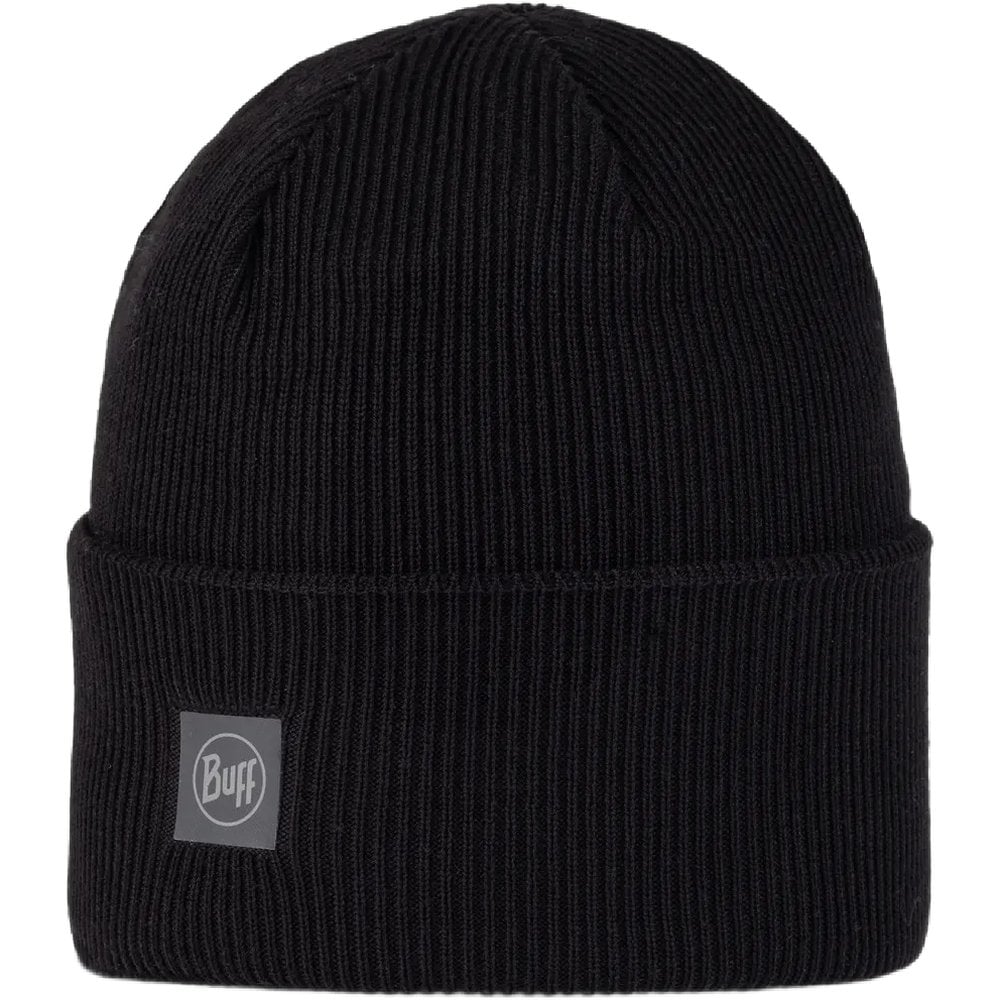 Buff Beanie Crossknit Black